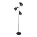 Buy Floor Lamps Australia Rustica Floor Lamp 3 Lights Black Metal - 22520