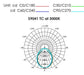 Buy Recessed Downlights Australia ECOGEM S9041TC Round Dimmable LED Downlight Satin Nickel 10W TRI Colour - S9041 TC SN