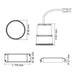 Buy LED Modules Australia Unifit LED Mpdule 9W Aluminium 3000K - S9053WP/SFI