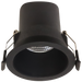 Buy Recessed Downlights Australia COOLUM PLUS S9067 Round Dimmable LED Downlight Black 6W TRI Colour - S9067TC/BK