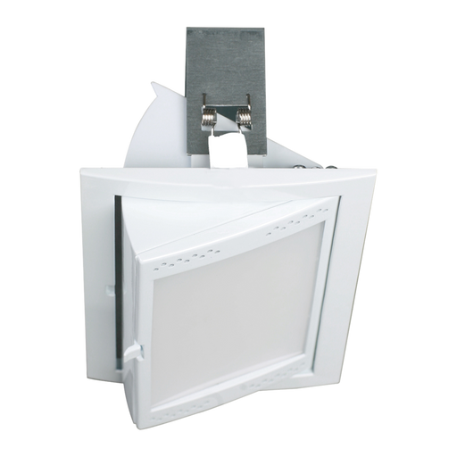 Buy Recessed Downlights Australia ALBANY S9514TC Recessed LED Rectangular Shop Light White 28W/36W TRI Colour - S9514TC WH