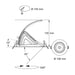 Buy Recessed Downlights Australia NEWMAN III S9525 Rotable Round Scoop LED Shoplight White 35W 3000K - S9525/145WW/WH