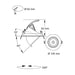 Buy Recessed Downlights Australia NEWMAN III S9525 Rotable Round Scoop Dimmable LED Shoplight White 15W 3000K - S9525/92WW/WH