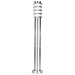 Buy Bollard Lights Australia MURRAY I SE7018 1 Light Bollard Light Stainless Steel - SE7018 SLS