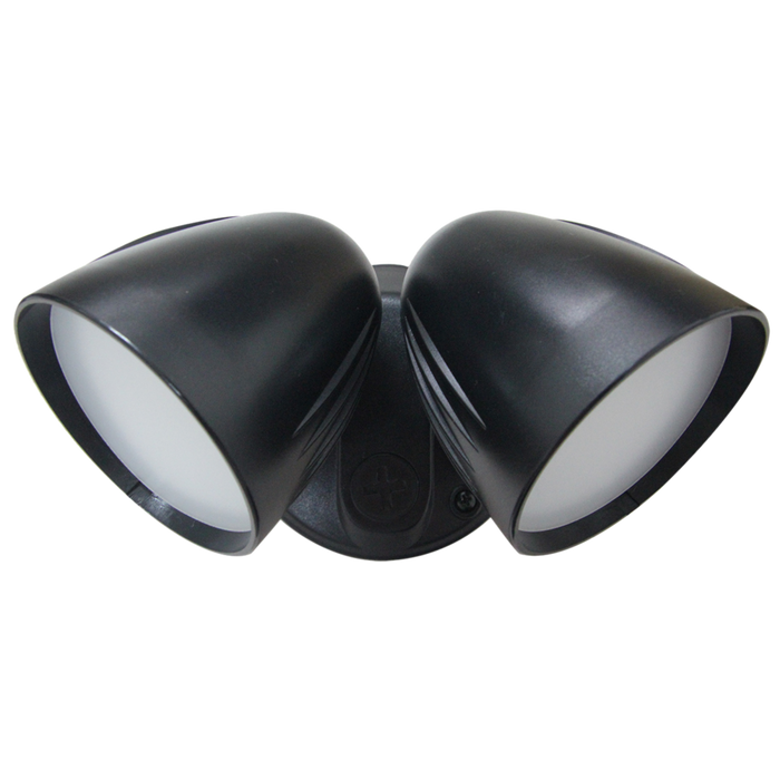 Buy Security Wall Lights Australia STARGEM II SE7060 2 Light LED Floodlight Black 2x10W 5000K IP54 - SE7060NDL/BK