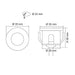 Buy Deck Lights Australia HAMPTONS SE8002 LED Deck Light Kit Stainless Steel 5000K IP67 - SE8002NDL