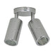 Buy Exterior Spotlights Australia Shadow Exterior Spot 2 Lights Silver Aluminium 3CCT - 49058