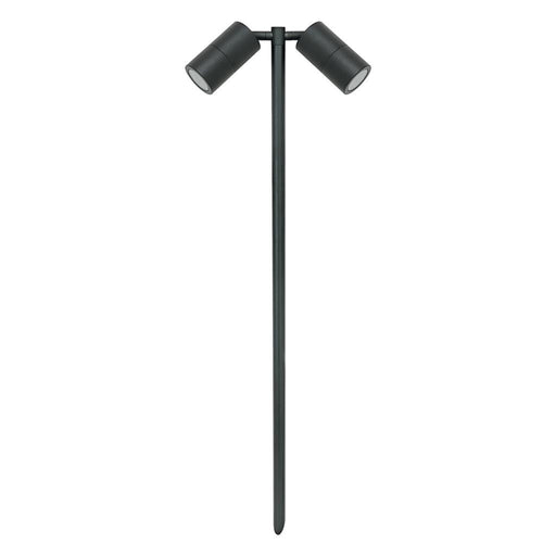 Buy Pathway Lights Australia Shadow Pathway 2 Lights Black Aluminium 12V TRI Colour - 49088