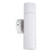 Buy Up / Down Wall Lights Australia Shadow Up & Down Wall 2 Lights White Aluminium 3CCT - 49027