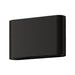 Buy Up / Down Wall Lights Australia Sierra Round Up & Down Wall 2 Lights Black Aluminium 5000K - 19635
