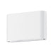 Buy Up / Down Wall Lights Australia Sierra Round Up & Down Wall 2 Lights White Aluminium 3000K - 19632