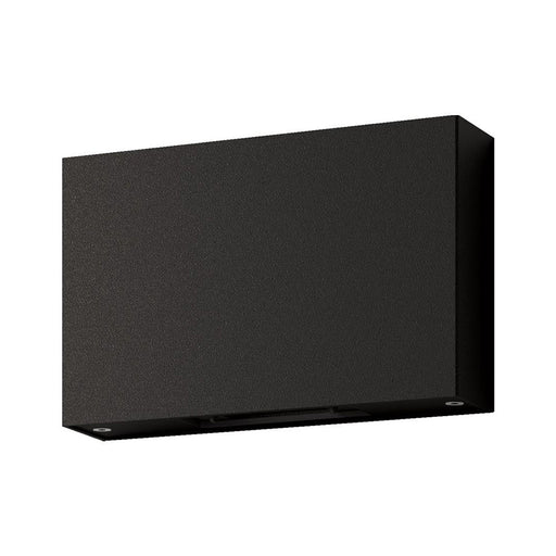 Buy Up / Down Wall Lights Australia Sierra Square Up & Down Wall 2 Lights Black Aluminium 5000K - 19641