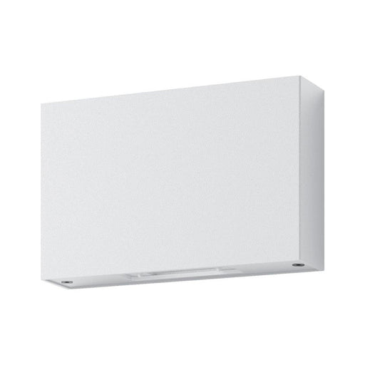 Buy Up / Down Wall Lights Australia Sierra Square Up & Down Wall 2 Lights White Aluminium 3000K - 19638