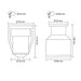 Buy Inground Lights Australia GLOW SL7362 12V Inground LED Light Stainless Steel 4W 3000K IP67 - SL7362WW/SLS