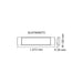 Buy LED Batten Lights Australia BLADE SL9709 TC LED Batten 25W Tri Colour - SL9709/60TC