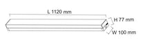 Buy Emergency LED Battens Australia LEDLINE EMERGENCY SLD4000 LED Batten 40W 4000K - SLD4000CW/EM