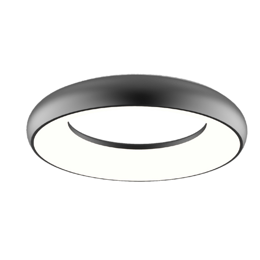 Buy Flush Mount Lights Australia HALO SO3000 Dimmable Architectural LED Flush Mount Light Black 35W 4000K - SO3000/40CW