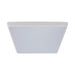Buy LED Oyster Lights Australia Solar Square LED Oyster Light W400mm White Polycarbonate 3CCT - 20945