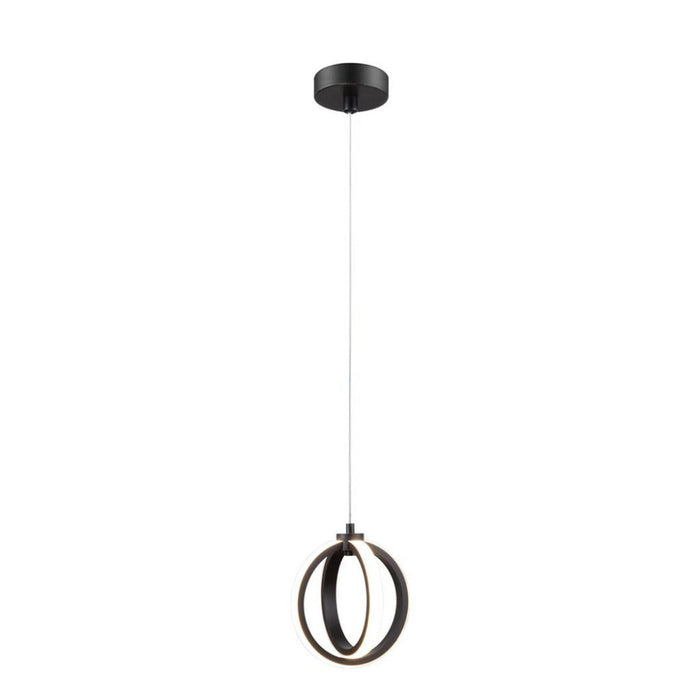 Buy LED Pendants Australia Spin LED Pendant Black 3CCT - 22726
