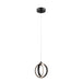 Buy LED Pendants Australia Spin LED Pendant Black 3CCT - 22726