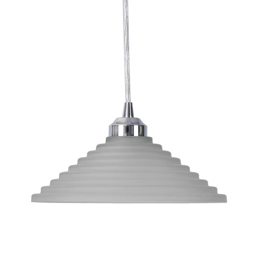 Buy Pendant Lights Australia Step Pendant Light W250mm Frost Glass - 91521