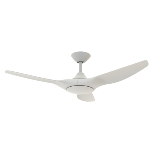Buy DC Ceiling Fans With Light Australia Strike DC Ceiling Fan 48" White LED Light ABS Polymer Blades - 60130
