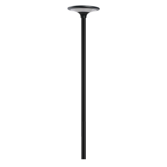 Buy Solar Lights Australia SUNSOLAR LED Solar Post Light Top Black 2CCT - 10304