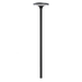 Buy Solar Lights Australia SUNSOLAR LED Solar Post Light Top Black 2CCT - 10304