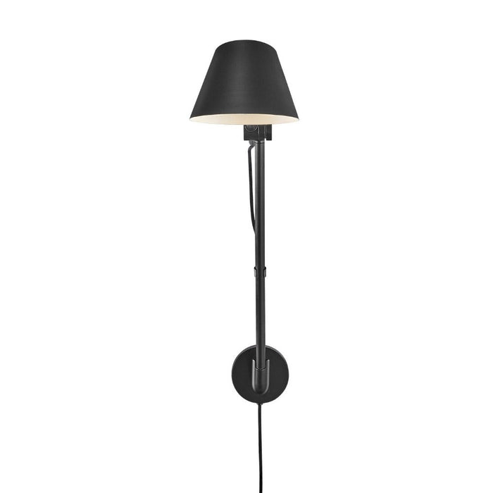 Buy Swing Arm Wall Lights Australia Stay Swing Arm Wall Light Black Aluminium - 2020455003