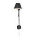 Buy Swing Arm Wall Lights Australia Stay Swing Arm Wall Light Black Aluminium - 2020455003