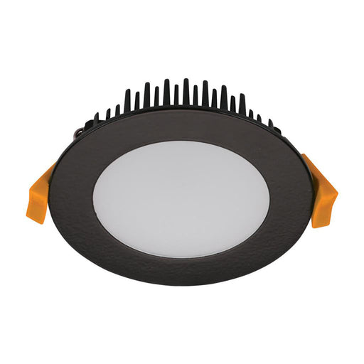 Buy Recessed Downlights Australia Tek Round Recessed Downlight 10W Black Aluminium 3CCT - 20620