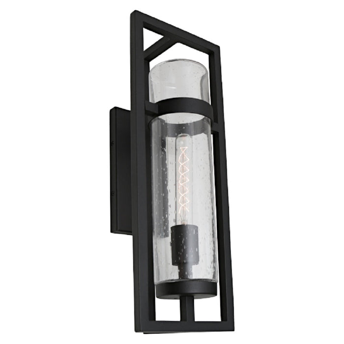 Toulon Exterior Wall Light Black - TOUL1EBLK