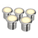 Buy Deck Lights Australia Vivid Deck Light Kit 12V Stainless Steel 3000K - 21101