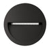 Buy Outdoor Step Lights Australia Zac Round Outdoor Step Light 12V Black Aluminium 5000K - 19771