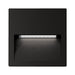 Buy Outdoor Step Lights Australia Zac Square Outdoor Step Light 12V Black Aluminium 5000K - 19779