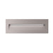 Buy Outdoor Step Lights Australia Zac Rectangular Outdoor Step Light Silver Aluminium 3000K - 19764