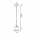 Buy Pendant Lights Australia Zaha 1 Light Pendant Antique Gold & Crystal - ZAHA PE01-AGCR