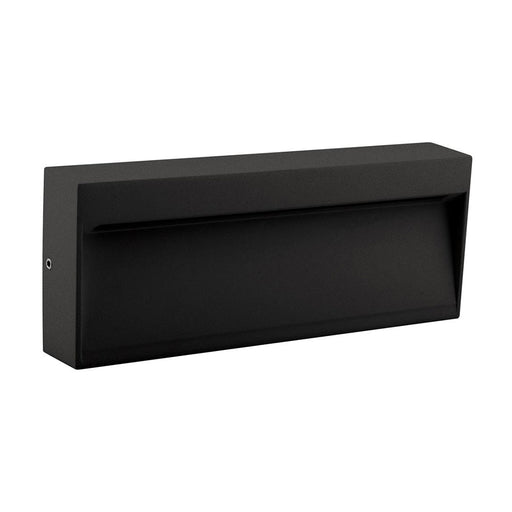 Buy Outdoor Step Lights Australia Zeke Rectangular Outdoor Step Light 12V 8W Black Aluminium 5000K - 19863