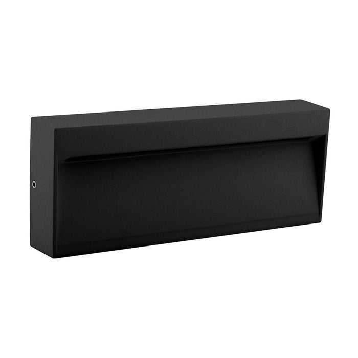 Buy Outdoor Step Lights Australia Zeke Rectangular Outdoor Step Light 12V 8W Black Aluminium 5000K - 19863