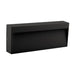 Buy Outdoor Step Lights Australia Zeke Rectangular Outdoor Step Light 12V 8W Black Aluminium 5000K - 19863