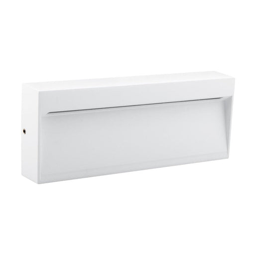 Buy Outdoor Step Lights Australia Zeke Rectangular Outdoor Step Light 12V 8W White Aluminium 3000K - 19860