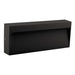 Buy Exterior Wall Lights Australia Zeke Rectangular Exterior Wall Light 8W Black Aluminium 3000K - 19542