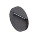 Buy Outdoor Step Lights Australia Zeke Round Outdoor Step Light 12V 9W Silver Aluminium 5000K - 19865