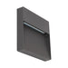 Buy Outdoor Step Lights Australia Zeke Square Outdoor Step Light 12V 9W Dark Grey Aluminium 5000K - 19875