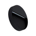 Buy Outdoor Step Lights Australia Zeke Round Outdoor Step Light Black Aluminium 5000K - 19515