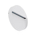 Buy Outdoor Step Lights Australia Zeke Round Outdoor Step Light White Aluminium 5000K - 19507
