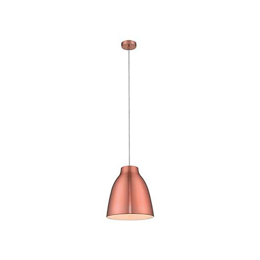 Buy Pendant Lights Australia Zoey Pendant Light W260mm Brushed Copper Metal - 31375